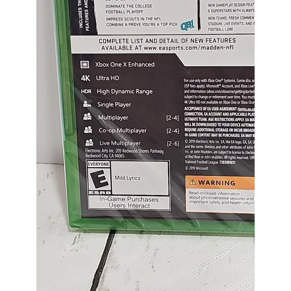 Madden NFL 20 - Microsoft Xbox One